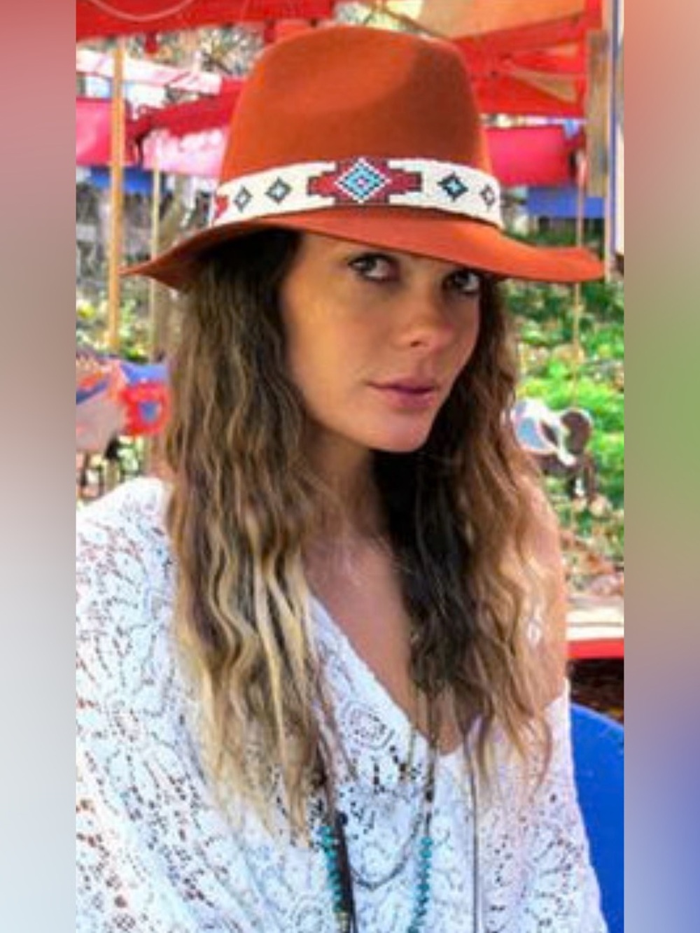 Lovely Bird The San Miguel Navajo Felt Hat 100% Wool